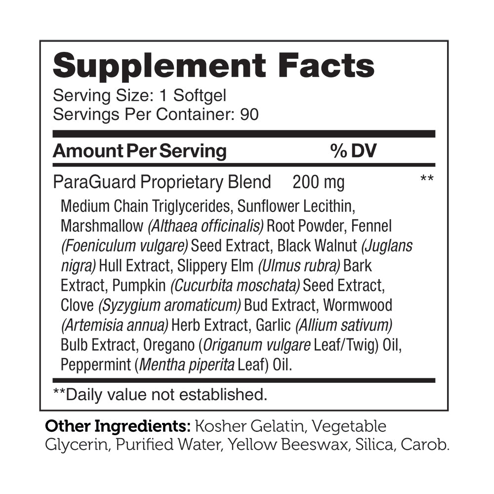 Jozexa ParaGuard Softgels